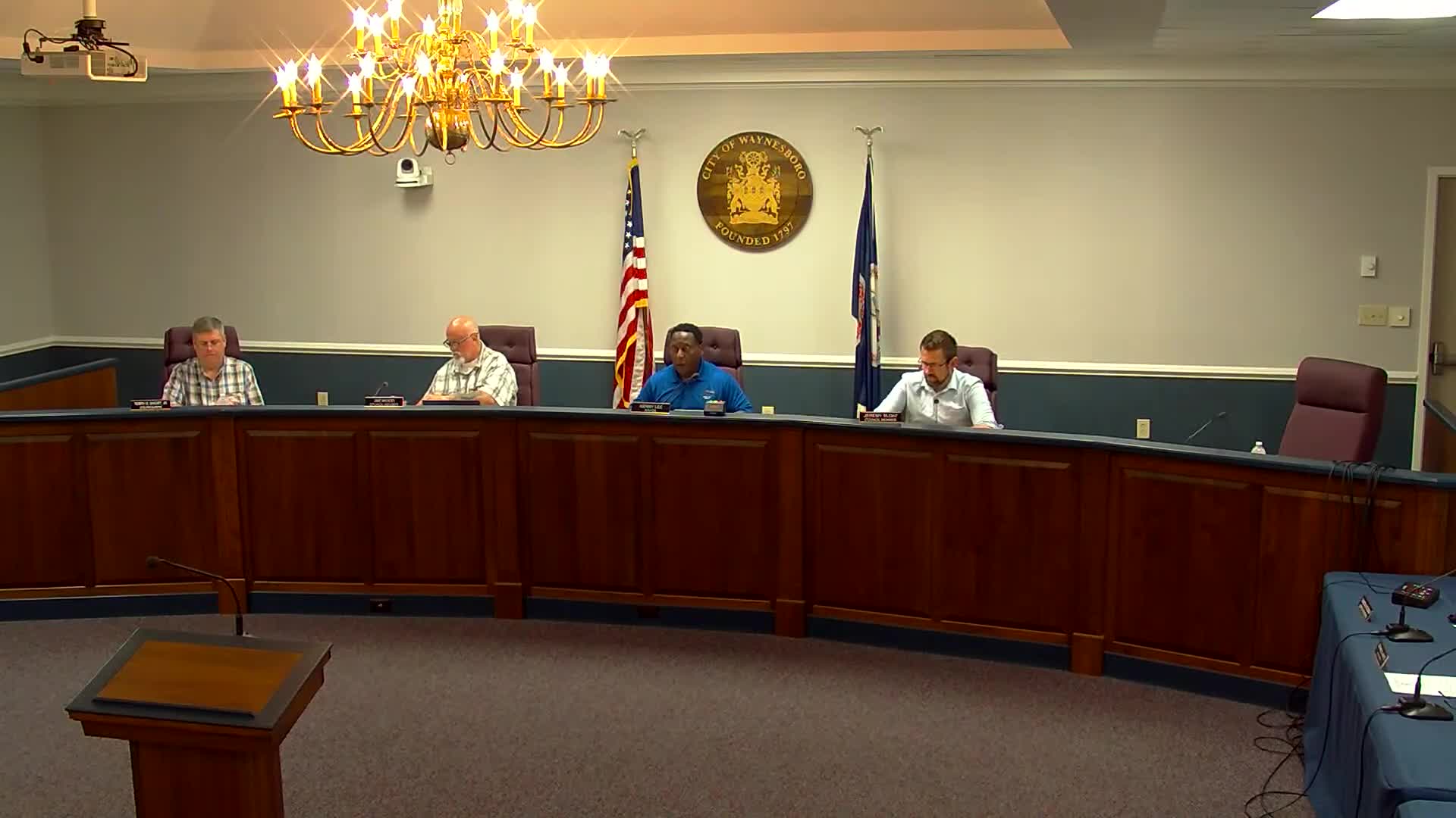 Waynesboro City Council approves amended agenda and recognizes Kiwanis Club's centennial