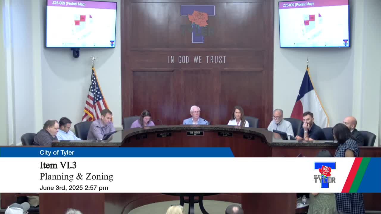 Residents Oppose Zoning Change for Commercial Land on Woodbine Boulevard