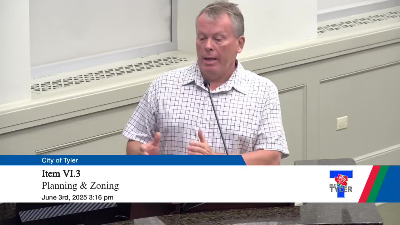 Tyler Planning Commission Approves Multiple Zone Changes for Residential Developments