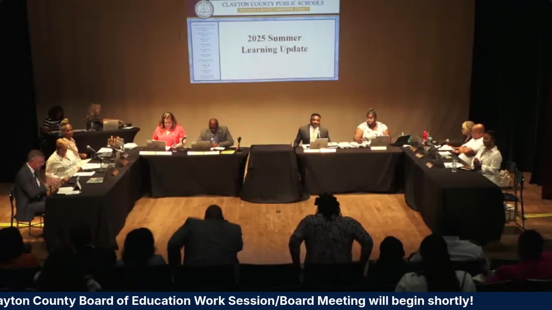 Doctor Colbert Celebrates 30th Birthday with School Board Presentation