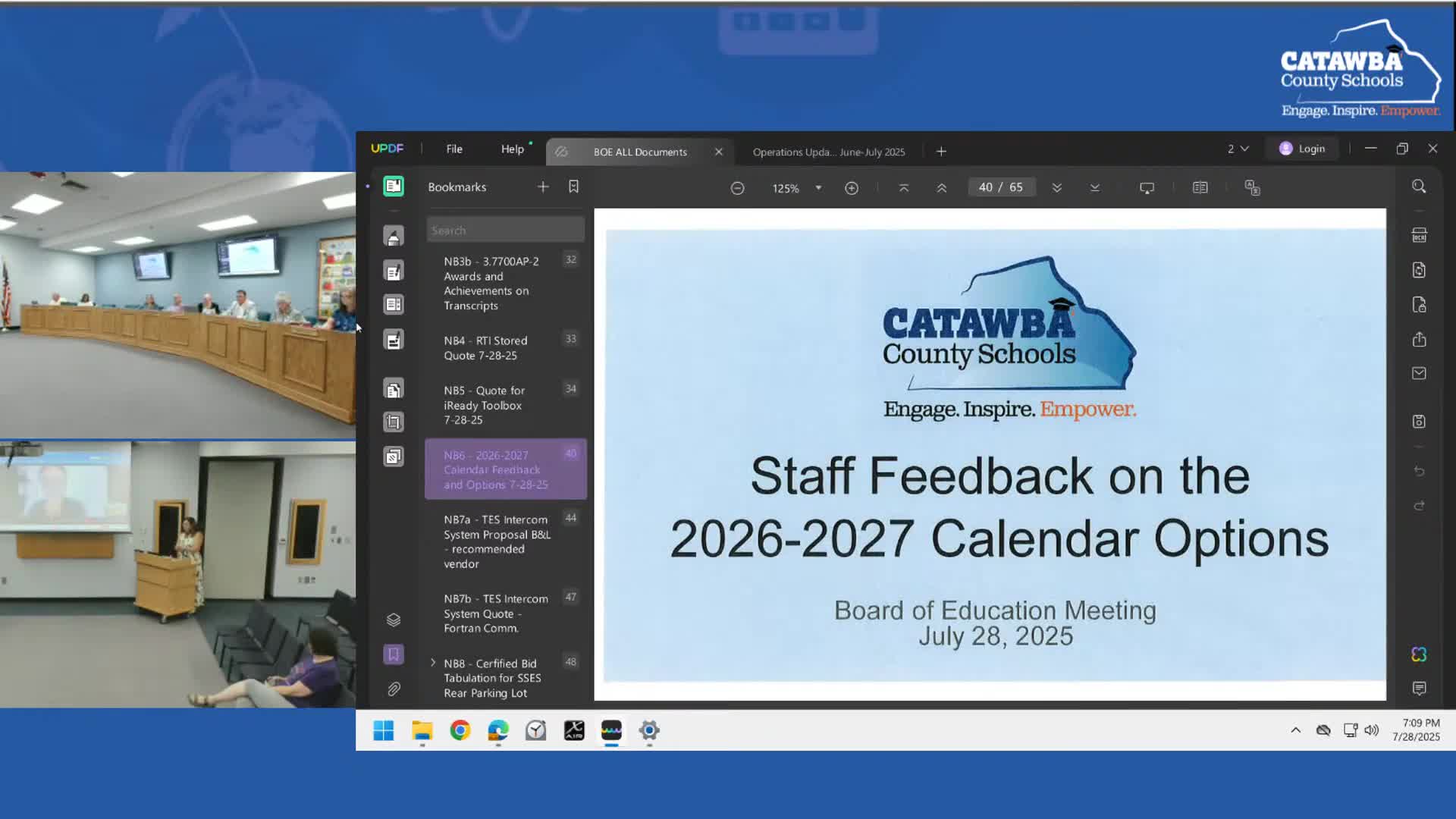 School Board Approves Separate Spring Break Calendar for 2026-2027