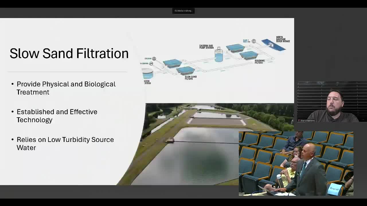 Salem Water Department Plans for Deep Drawdown and Enhanced Filter Resiliency