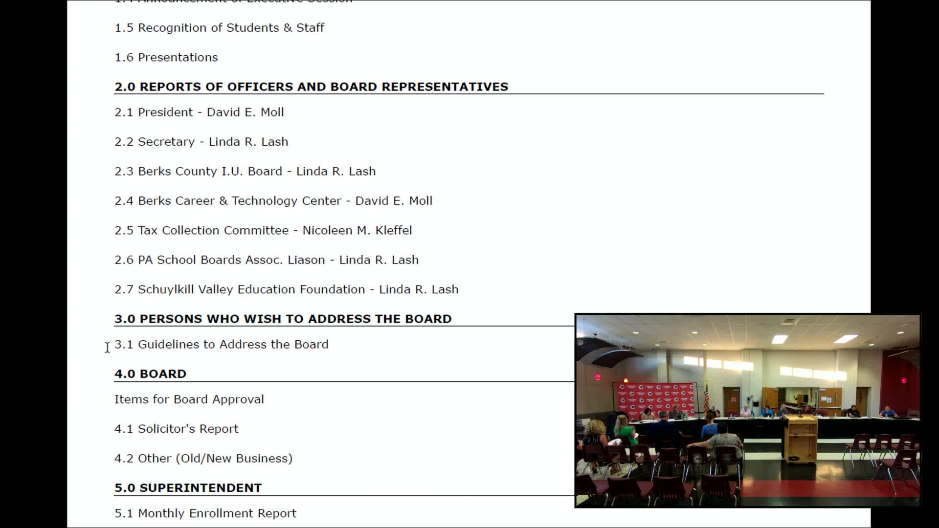 Schuylkill Valley Education Board Faces Concerns Over Administrative Changes and Mental Health Services