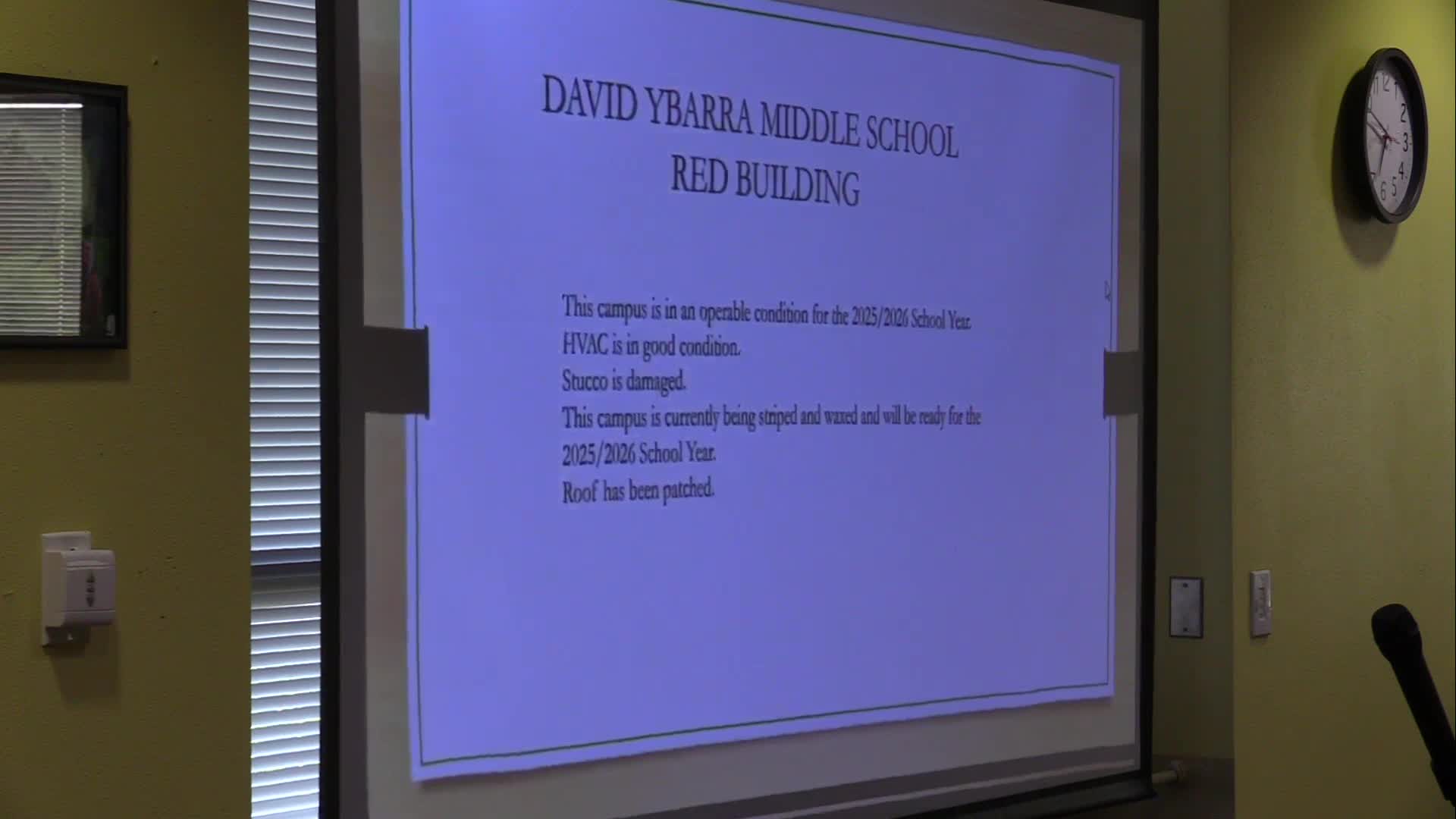 District Finalizes Roof Repairs and Custodial Updates Ahead of School Year