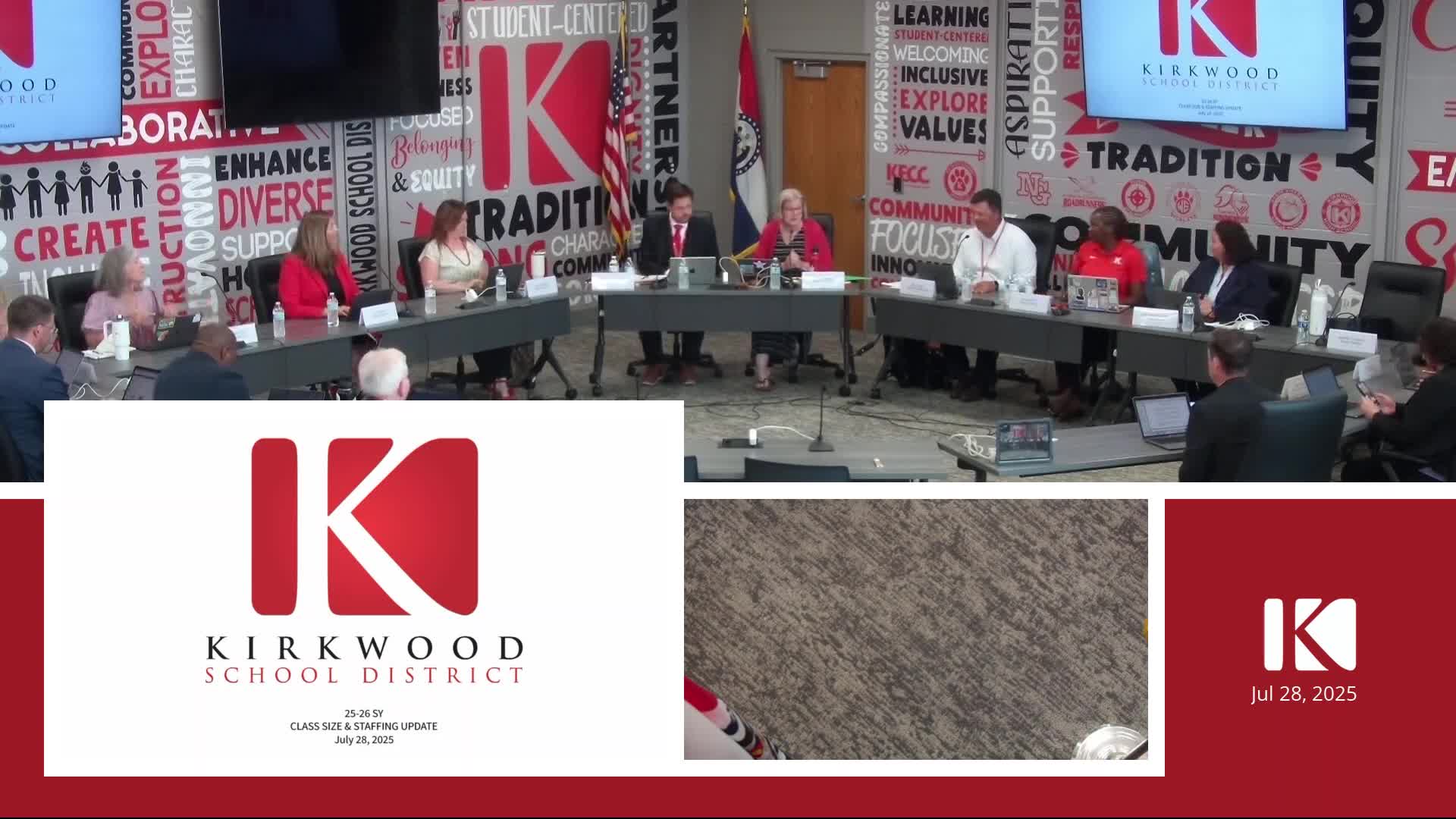 Kirkwood School District Welcomes New Leadership Team and KNEA Support