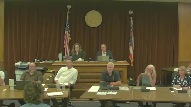 Resident asks about transfer of water-facility property to CIC for museum; law director cites language issue