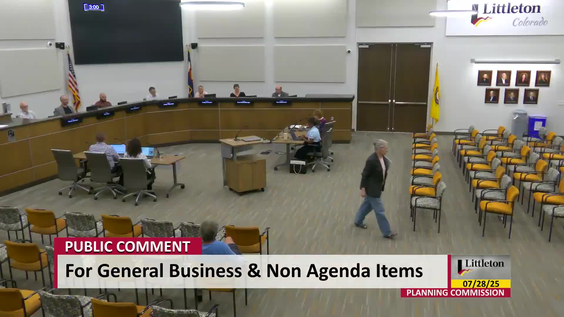 Brad Nicholson Addresses Planning Commission Over Water Board Property Development Concerns