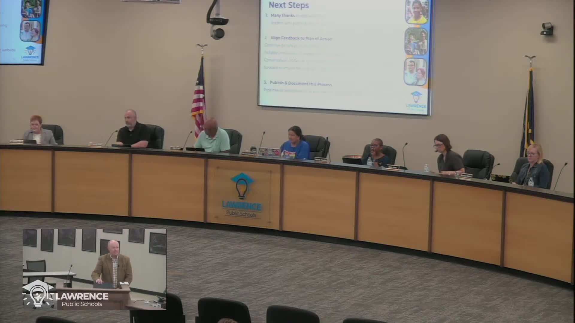 USD 497 Board Addresses Public Comments Amid Controversial Speech Issues