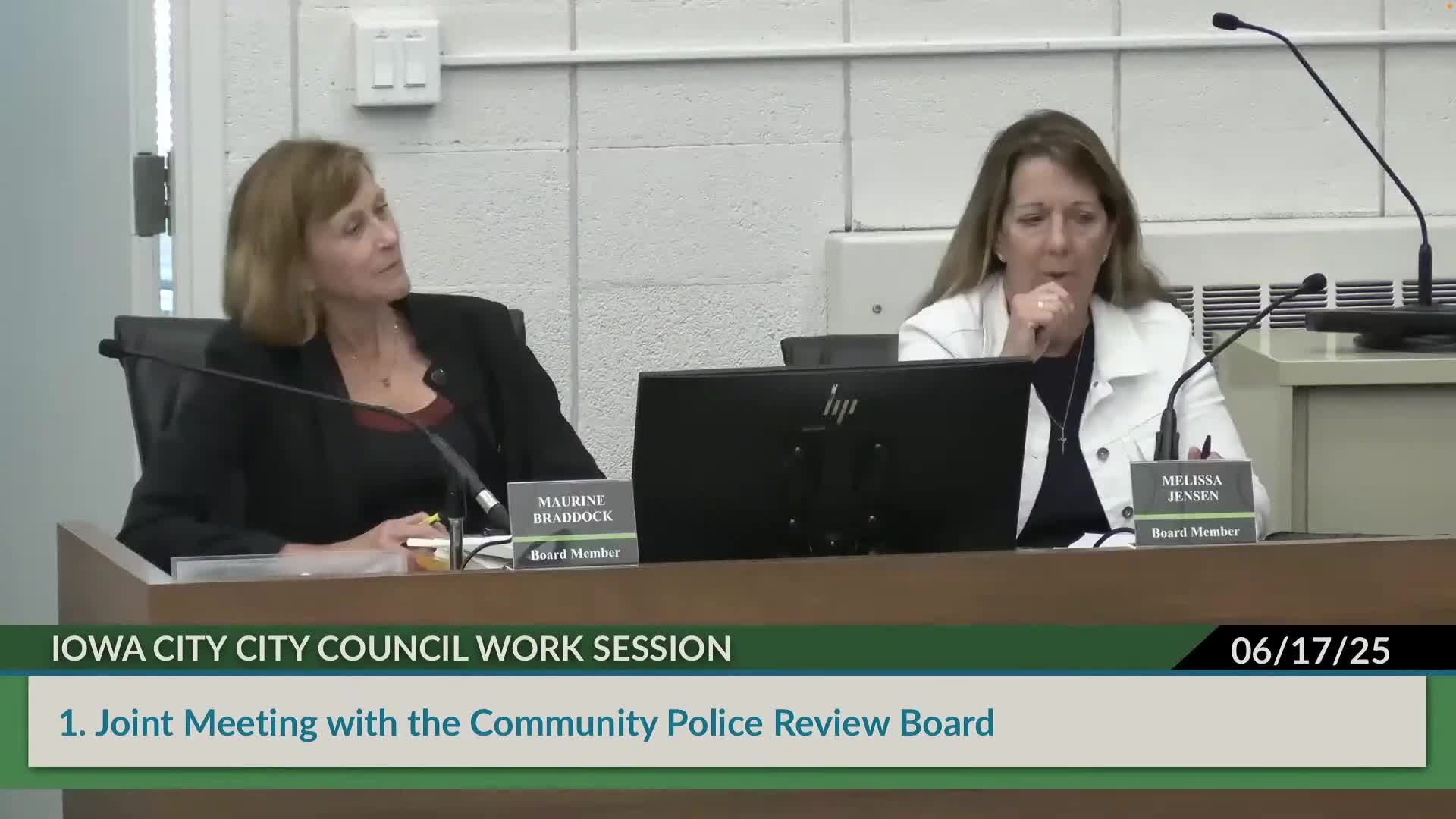Iowa City council, community police review board debate options after state limits on citizen review