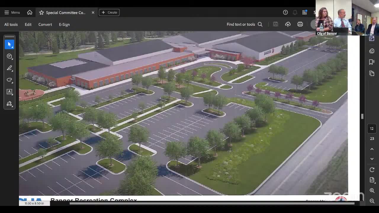 Bangor Council Discusses $68M Parks and Recreation Facility Funding and Case Management Services