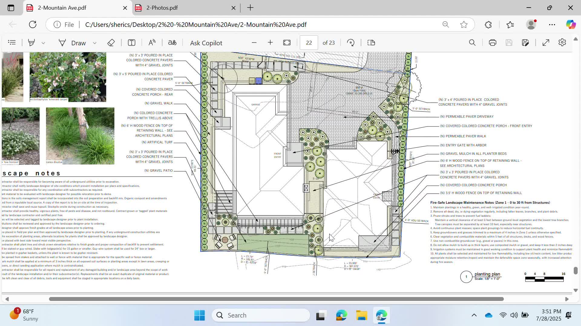Board Reviews Proposed ADU Design and Driveway Plans in Mountain Neighborhood