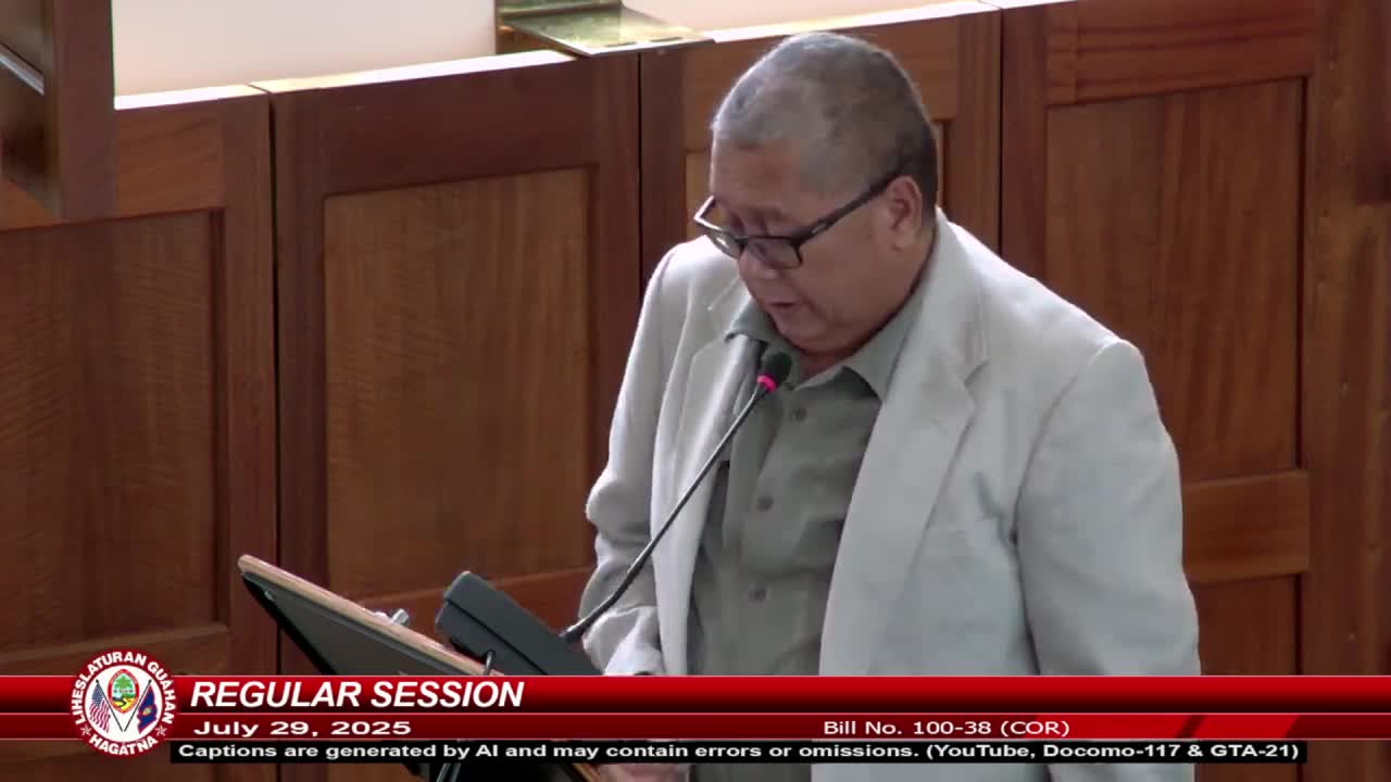 Guam Health Committee Considers Continuing Education for Healing Arts Professionals