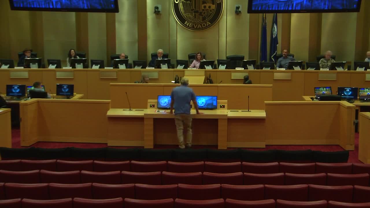 Mark Hall Patton and Ted discuss Nevada history in YouTube travel series