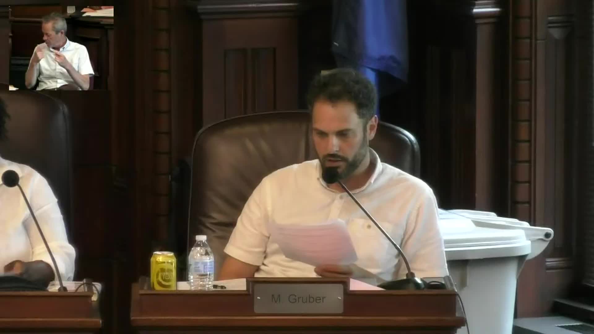 Committee advances school bus 'stop‑arm' camera enforcement agreement with county program