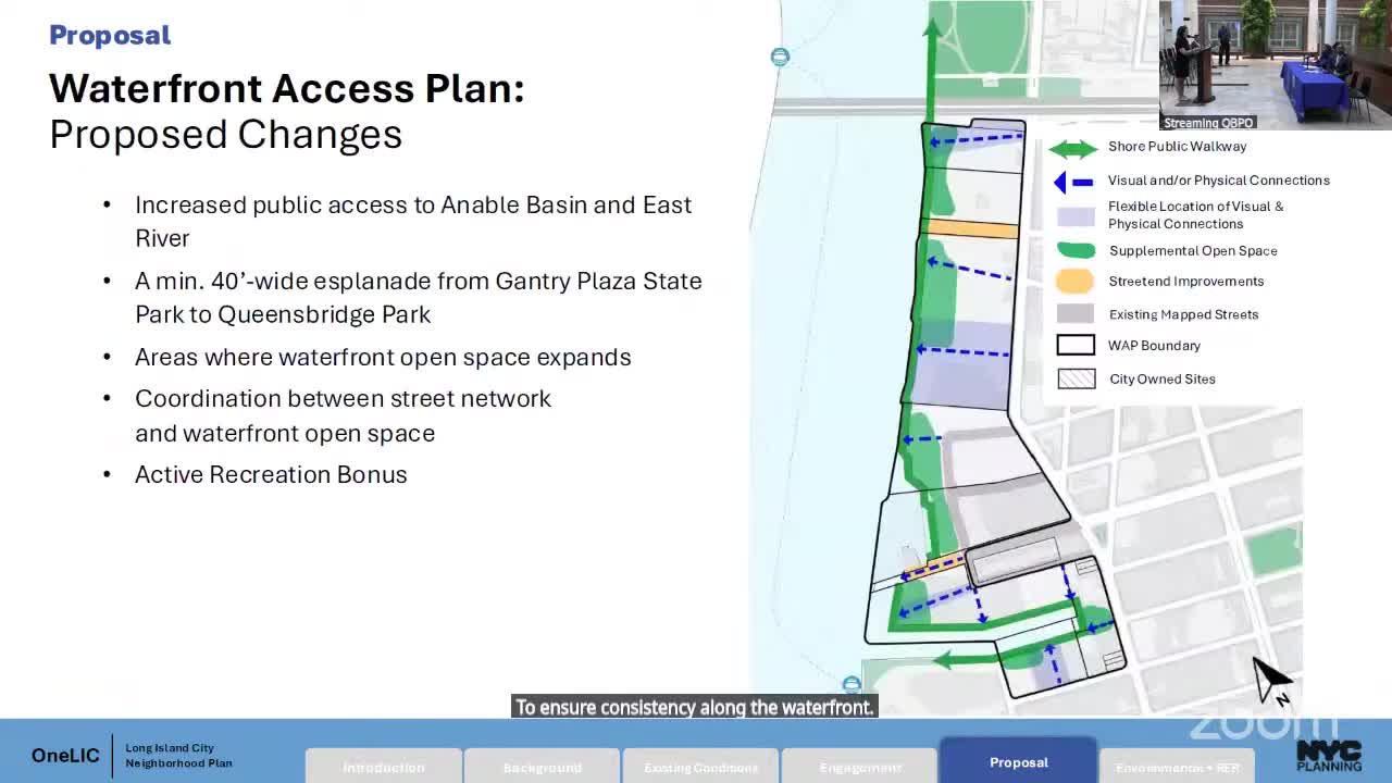 DEP says new stormwater rules and a drainage study will shape infrastructure work for '1 LIC' rezoning