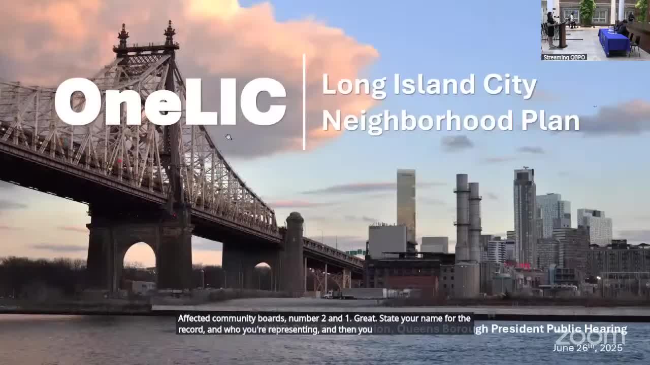 City planners propose '1 LIC' rezoning to add nearly 14,700 homes and new waterfront access in Long Island City