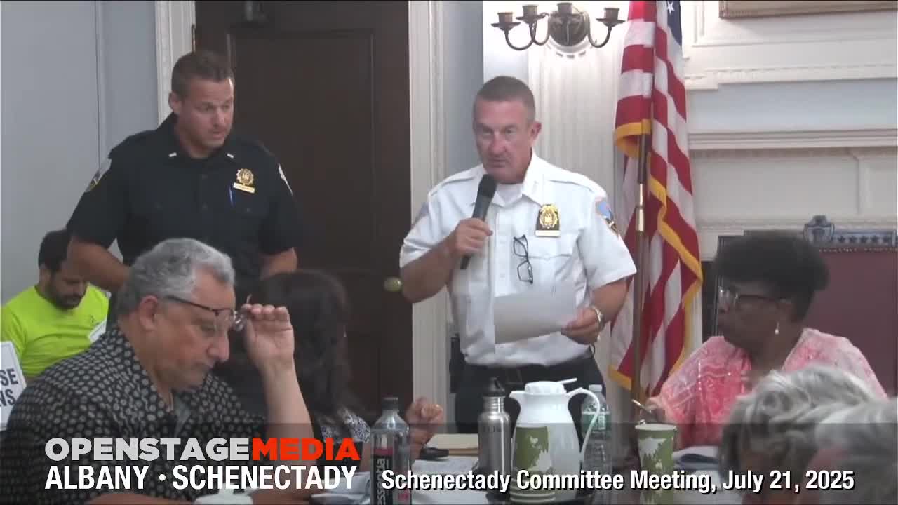 Police secure JAG and GIVE funding; committee approves using $15,000 JAG award for license‑plate readers and accepts county GIVE allocation