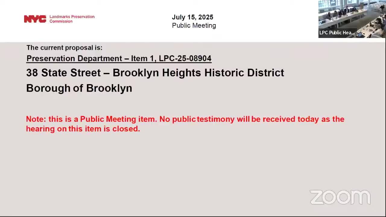 Landmarks Preservation Commission Revisits Brooklyn Heights Garage Demolition Proposal