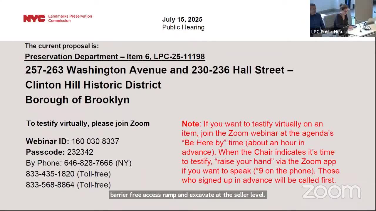Proposed conversion of Clinton Hill church complex wins approval after commissioners request detailed conservation work