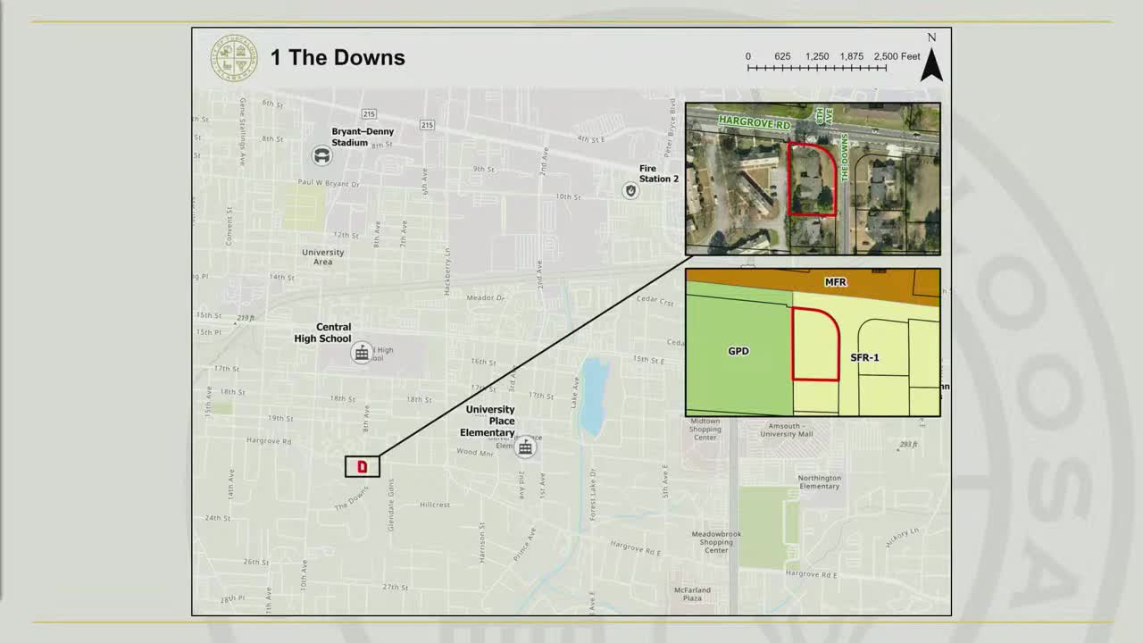 Tuscaloosa Residents Oppose Short Term Rental Proposal at 1 The Downs