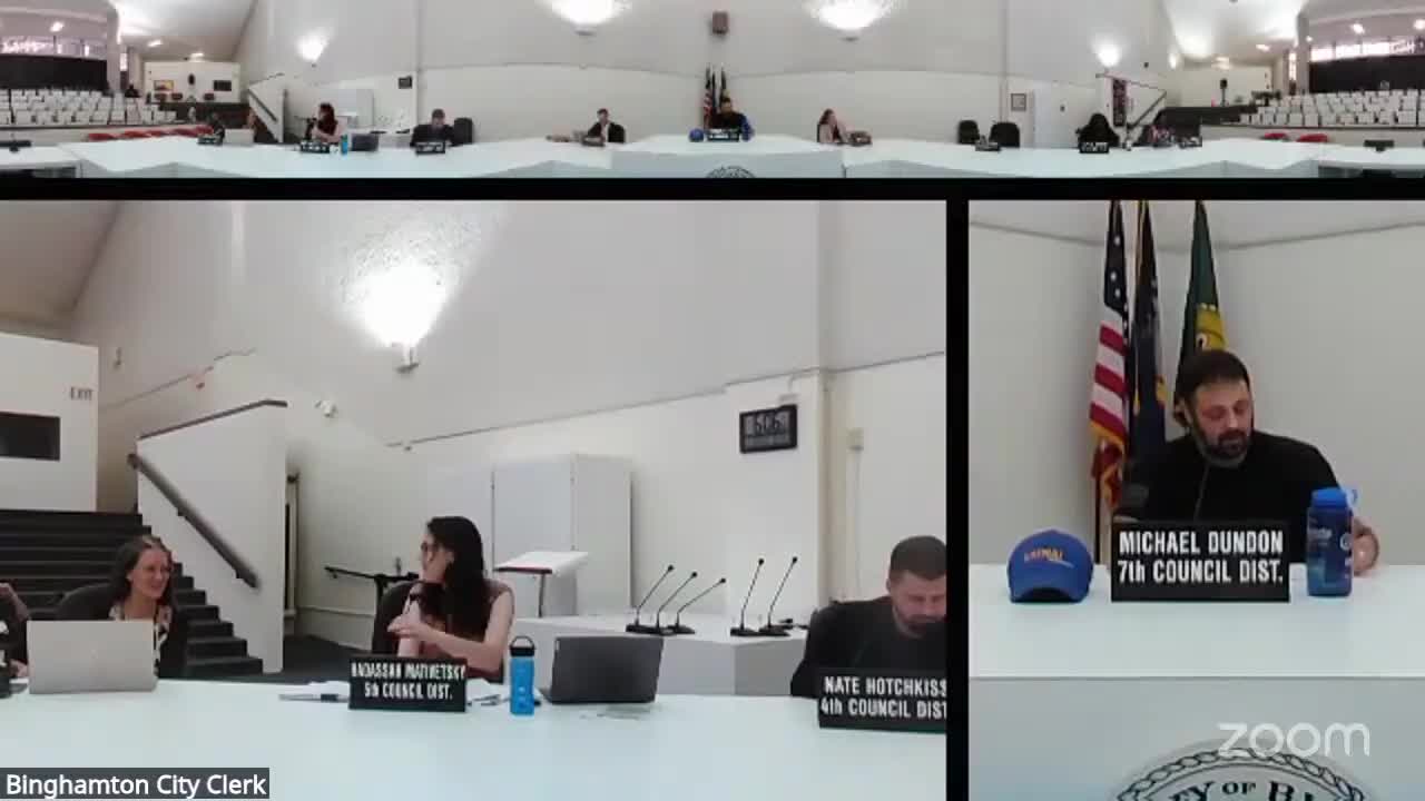 Council discusses Binghamton Housing Authority RAD plan amid tenant-displacement concerns