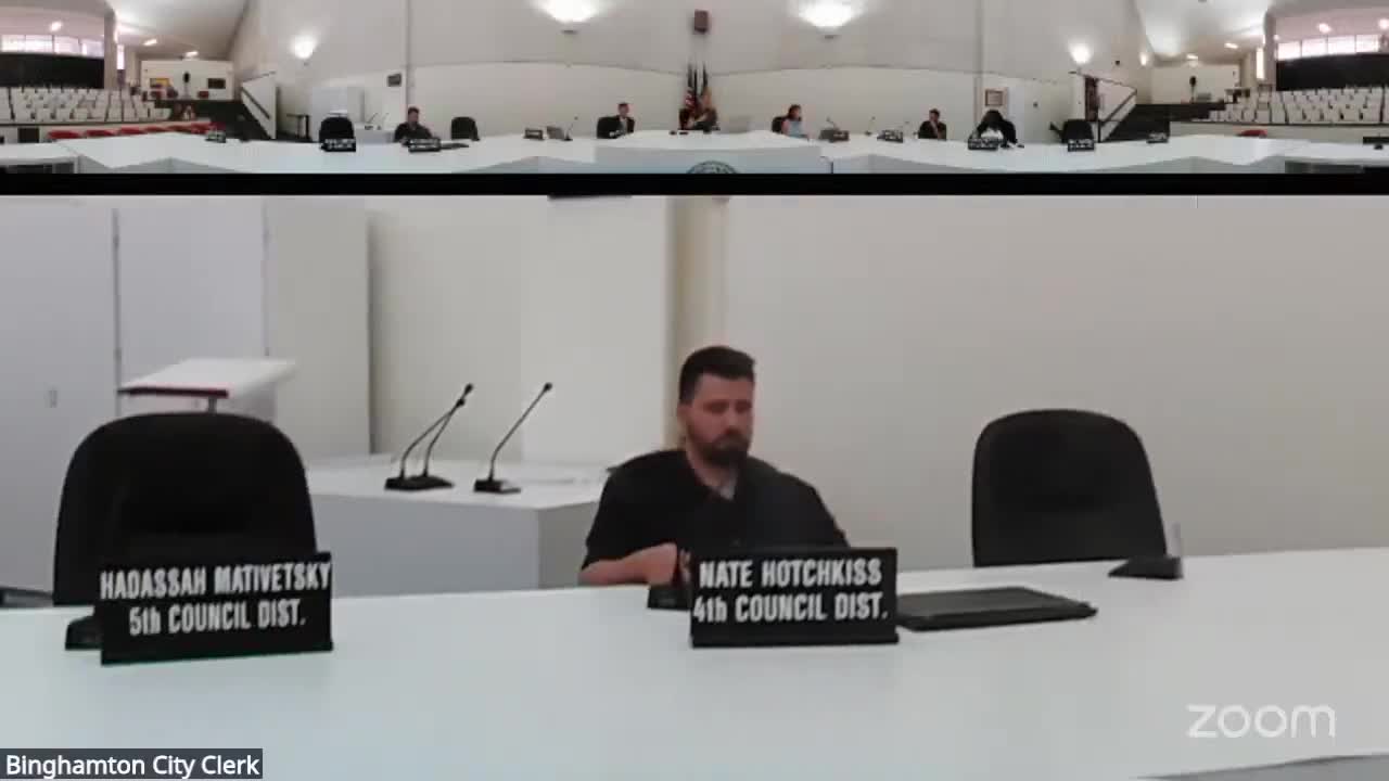 Binghamton City Council adopts FY51 Annual Action Plan and five-year consolidated plan with amended CDBG allocations