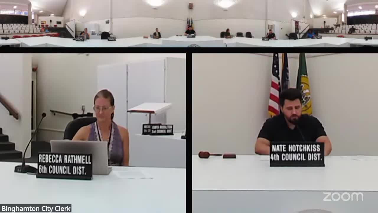 Alomni Porter proposes resolution to remove Binghamton police chief