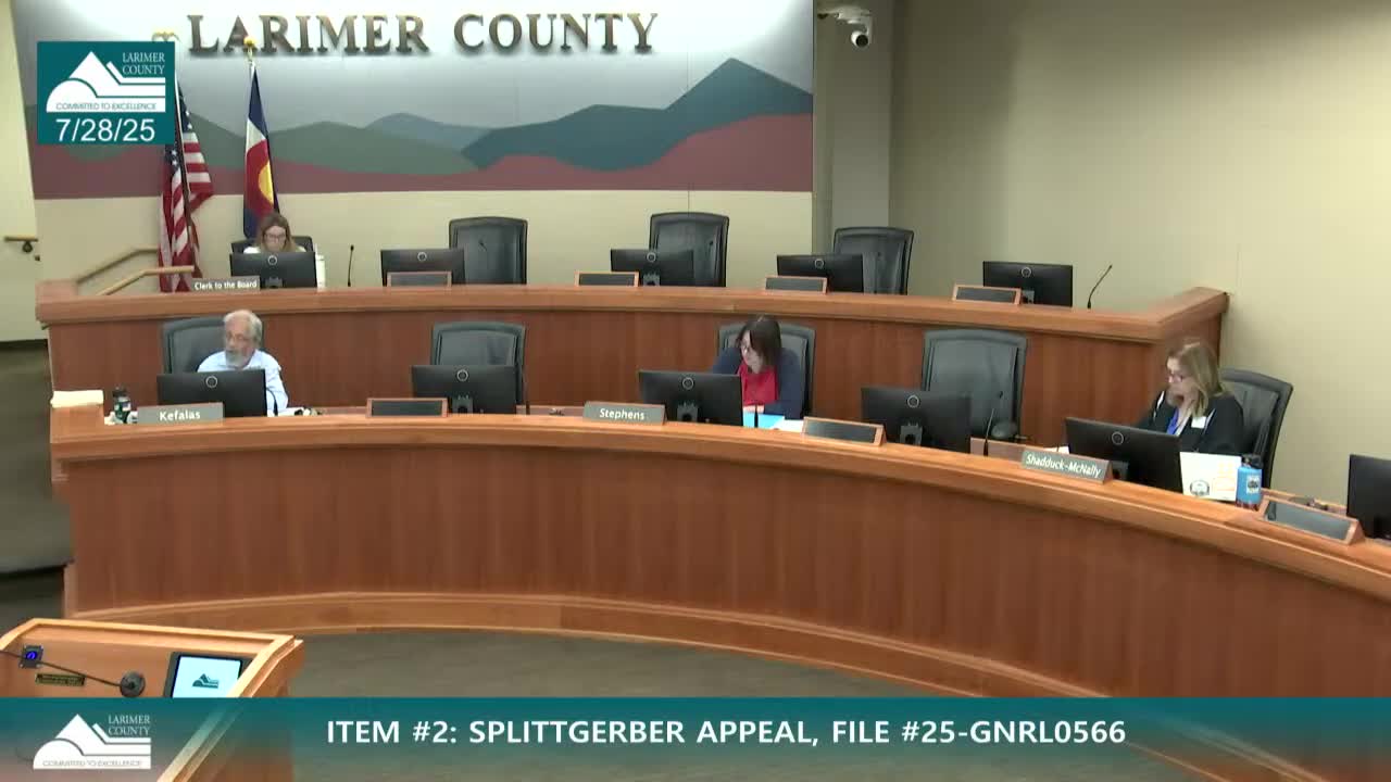 Estes Valley Commission Reviews Short Term Rental Appeal Near Mary's Lake Road