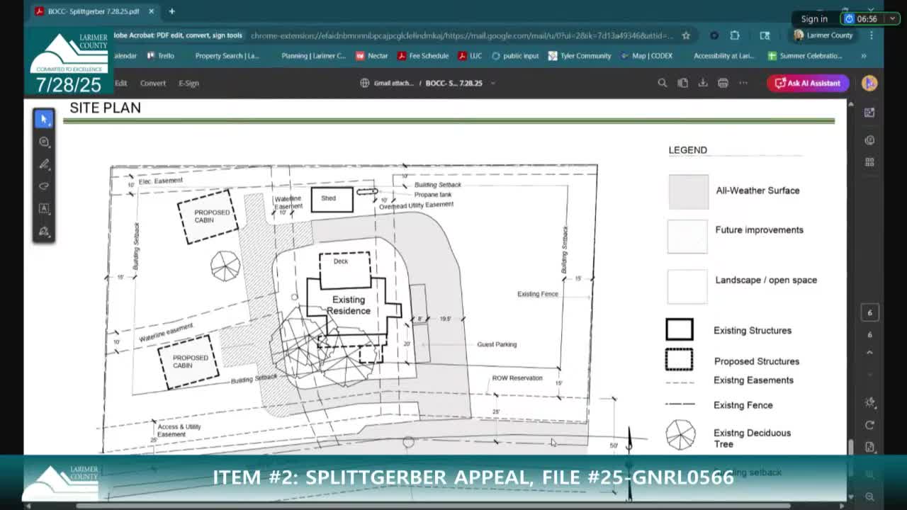 Estes Park Commission Discusses New Short Term Rental Cabins on Griffith Court