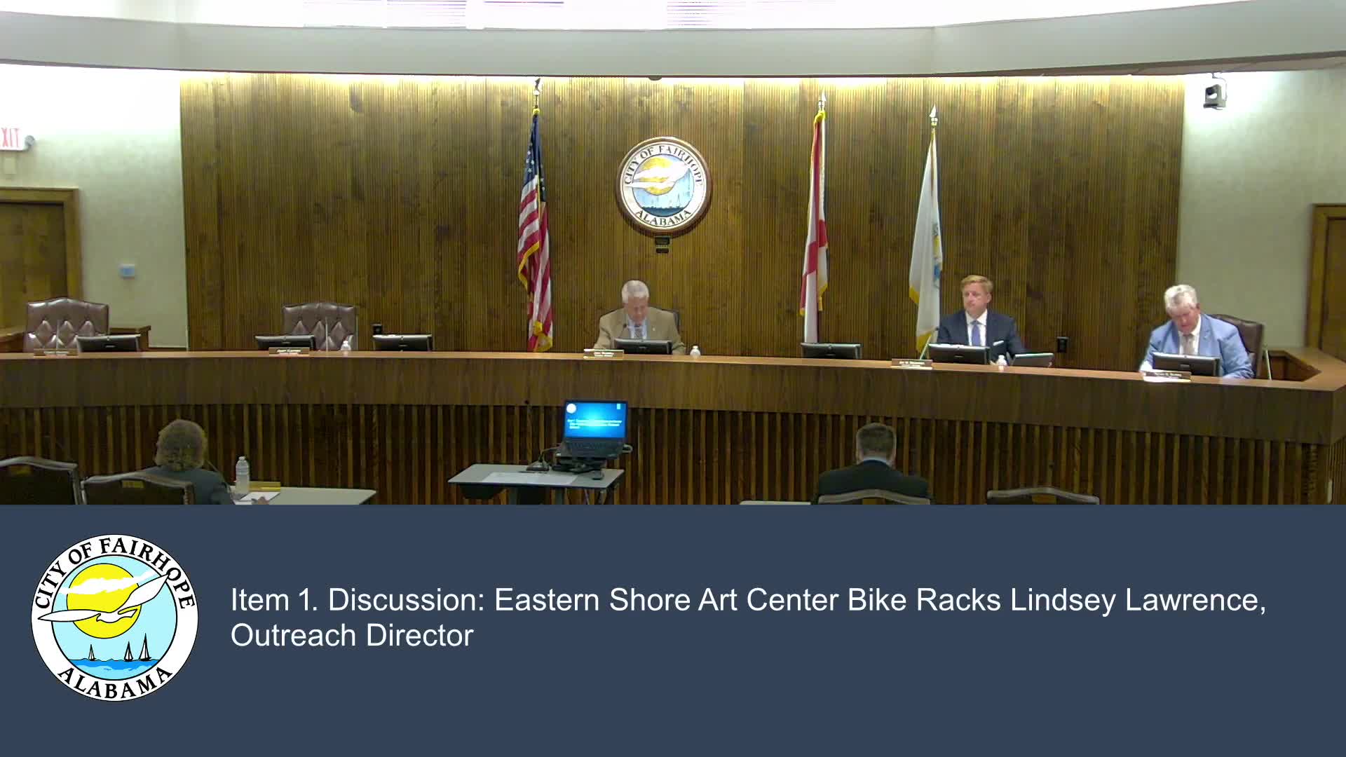 Eastern Shore Arts Center Seeks City Help for Bike Rack Installation