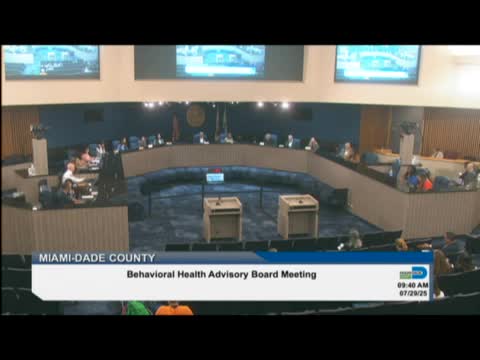 Claudio Perez Assumes Leadership at Behavioral Health Advisory Board Meeting