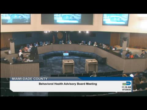 Behavioral Health Board Proposes Communication Subcommittee for Mental Health Awareness