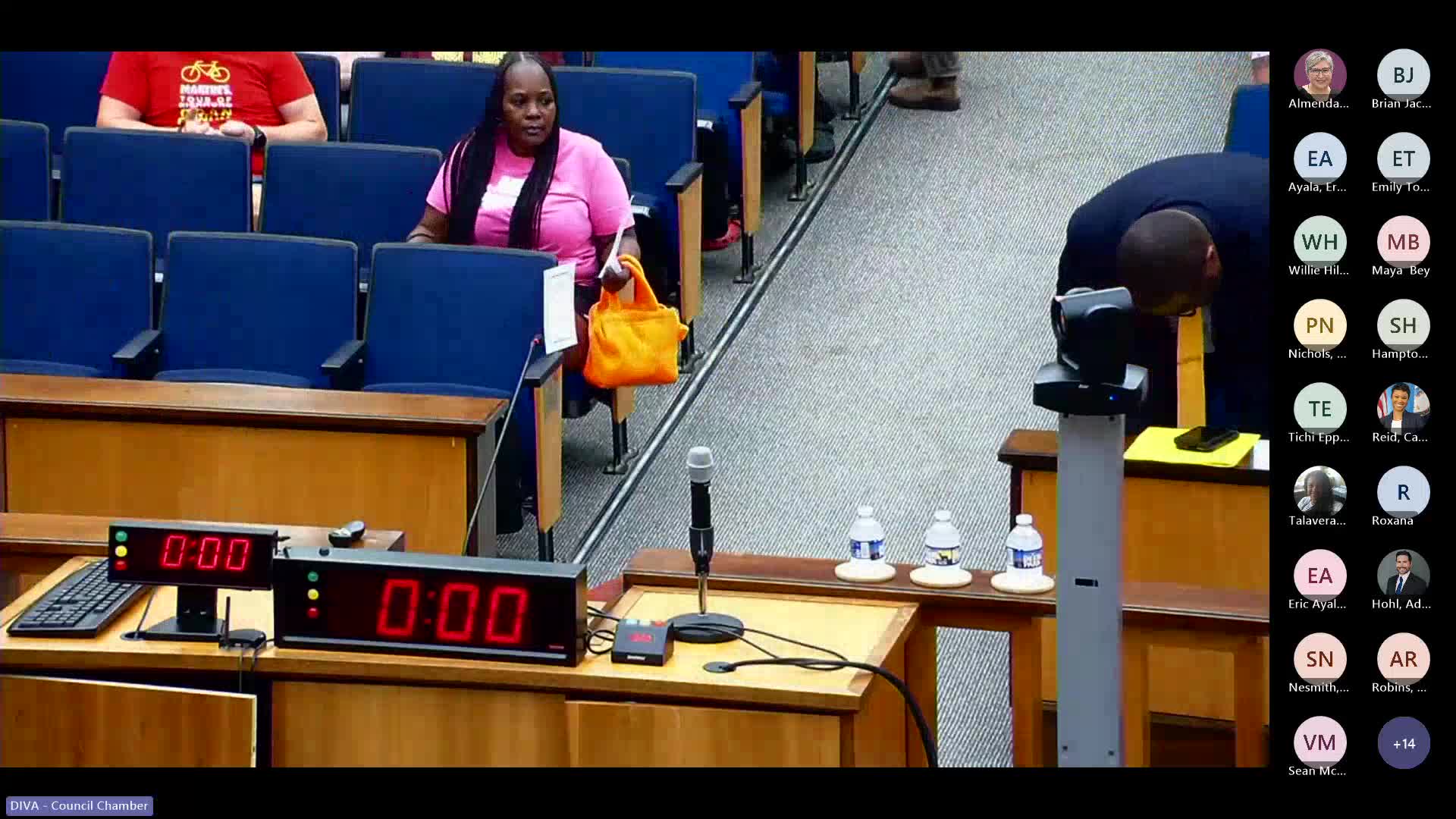 City Council Issues Emergency Evacuation Procedures for Chamber Safety