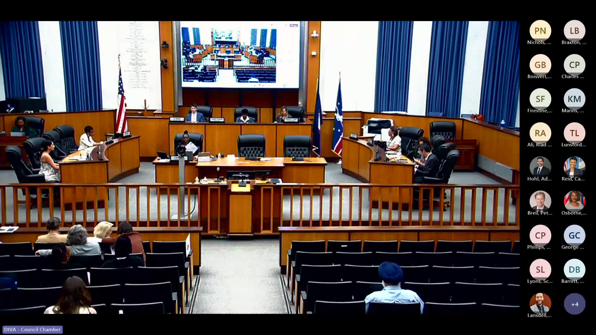 Richmond City Council convenes with full attendance except councilor Lynch