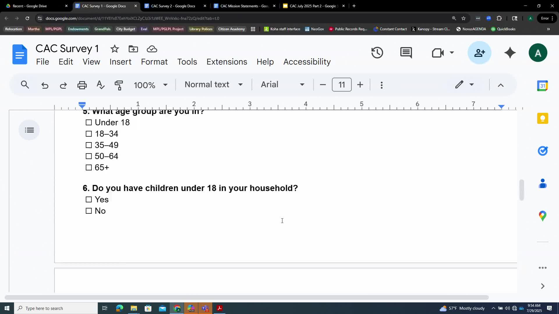 Carmel Community Activities Commission explores demographic shifts and event planning strategies