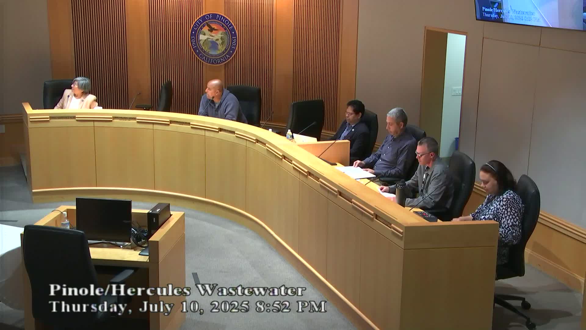 Plant staff complete aeration basin overhaul; blower replacement, outfall rebid and probes planned