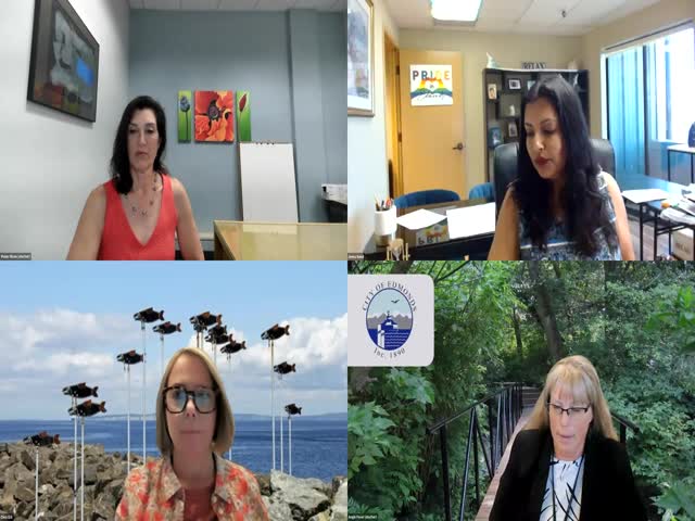 Edmonds parks staff outlines multi-permit plan and $50,000–$70,000 estimate to replace marker buoys after Coast Guard audit