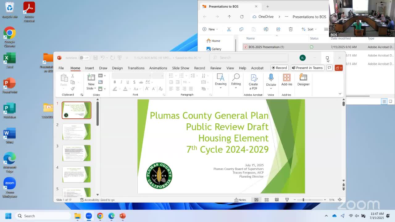 County releases draft 2024   29 housing element; planners say RHNA rises after wildfire losses