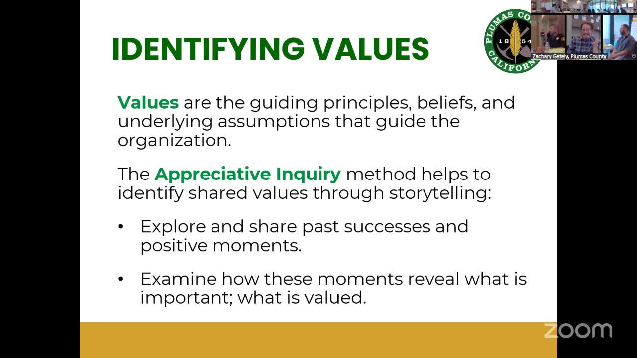 Workshop table drafts emphasize 'safe and beautiful' community, partnerships and economic opportunity
