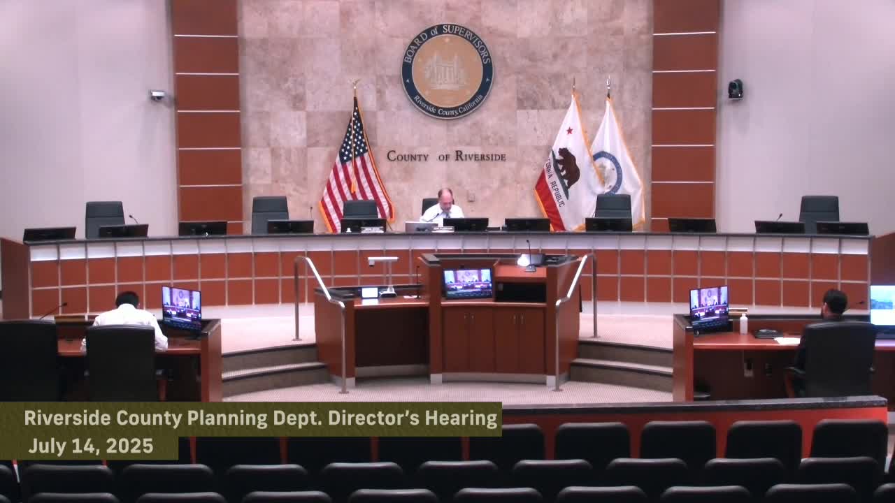 County adopts revised director’s hearing calendar, adds Sept. 15 date