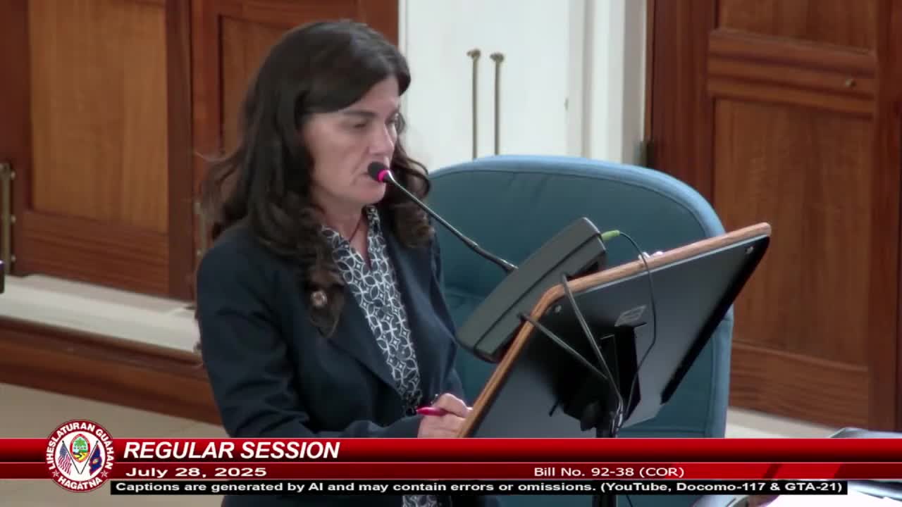 Guam Legislature Approves Bill 92-38 for Veterans Service Recognition Month