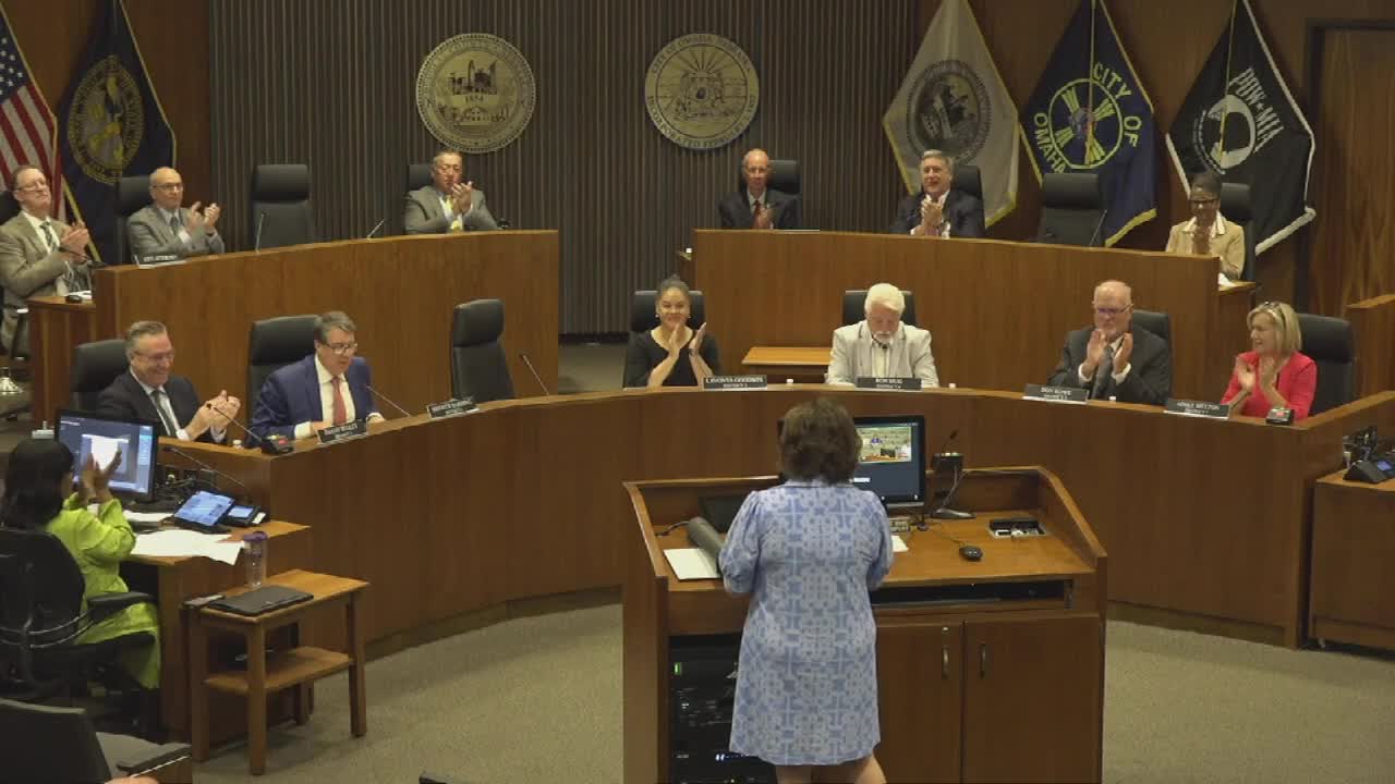 Omaha City Council Celebrates Deb's 44 Years of Service in Government and Journalism