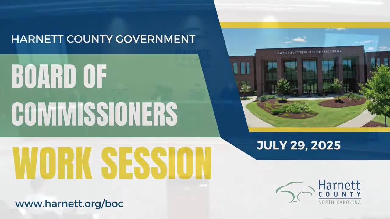 Harnett County Commissioners Approve Two-Year Funding Plan for Juvenile Programs