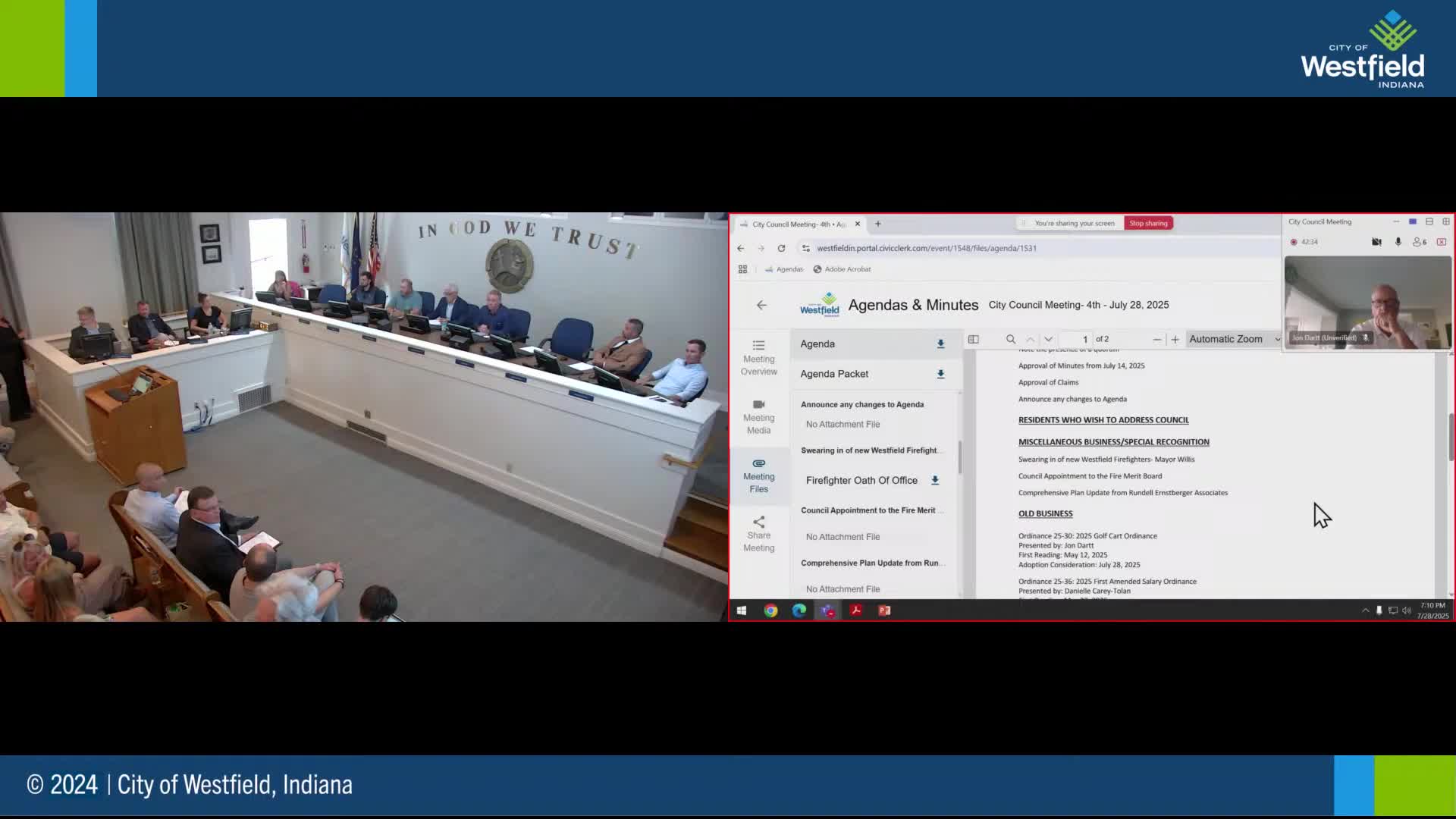 Westfield council adopts amended golf-cart ordinance after hours of public comment