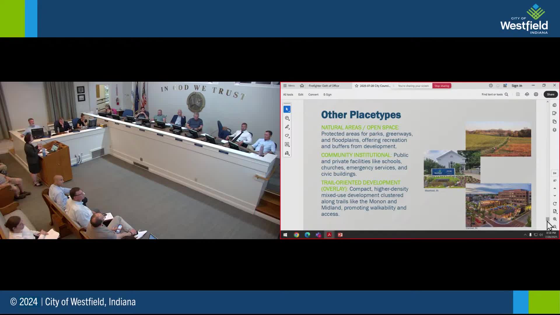 Council creates Eagletown ERA, approves tax-abatement framework for Trailside Business Center