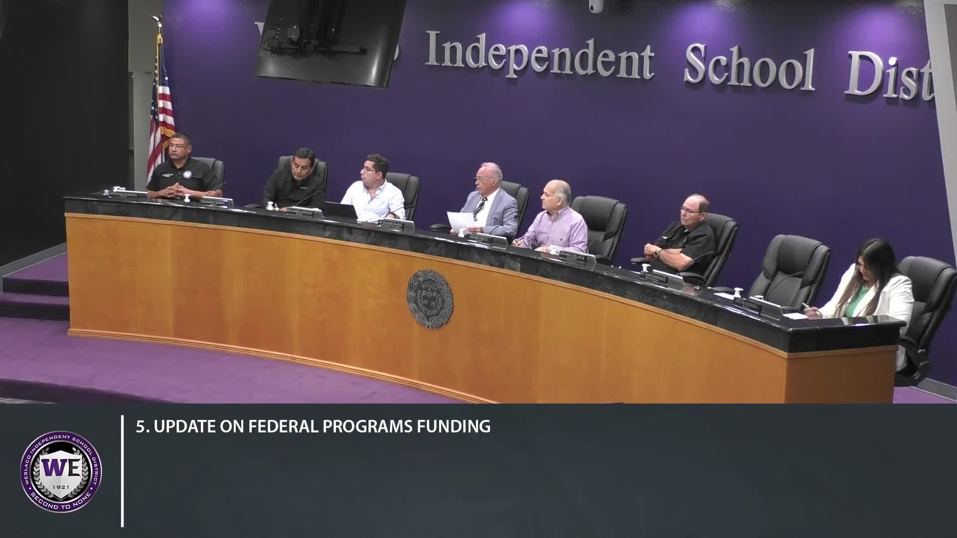 Federal Education Funds Briefly Frozen, Then Released; Weslaco ISD Studies Grant‑funded Positions