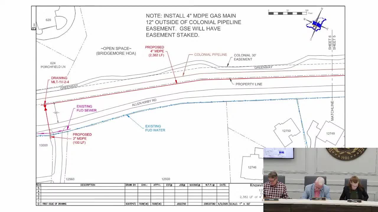 Farragut planners discuss context-sensitive street standards for collectors and arterials; no vote taken