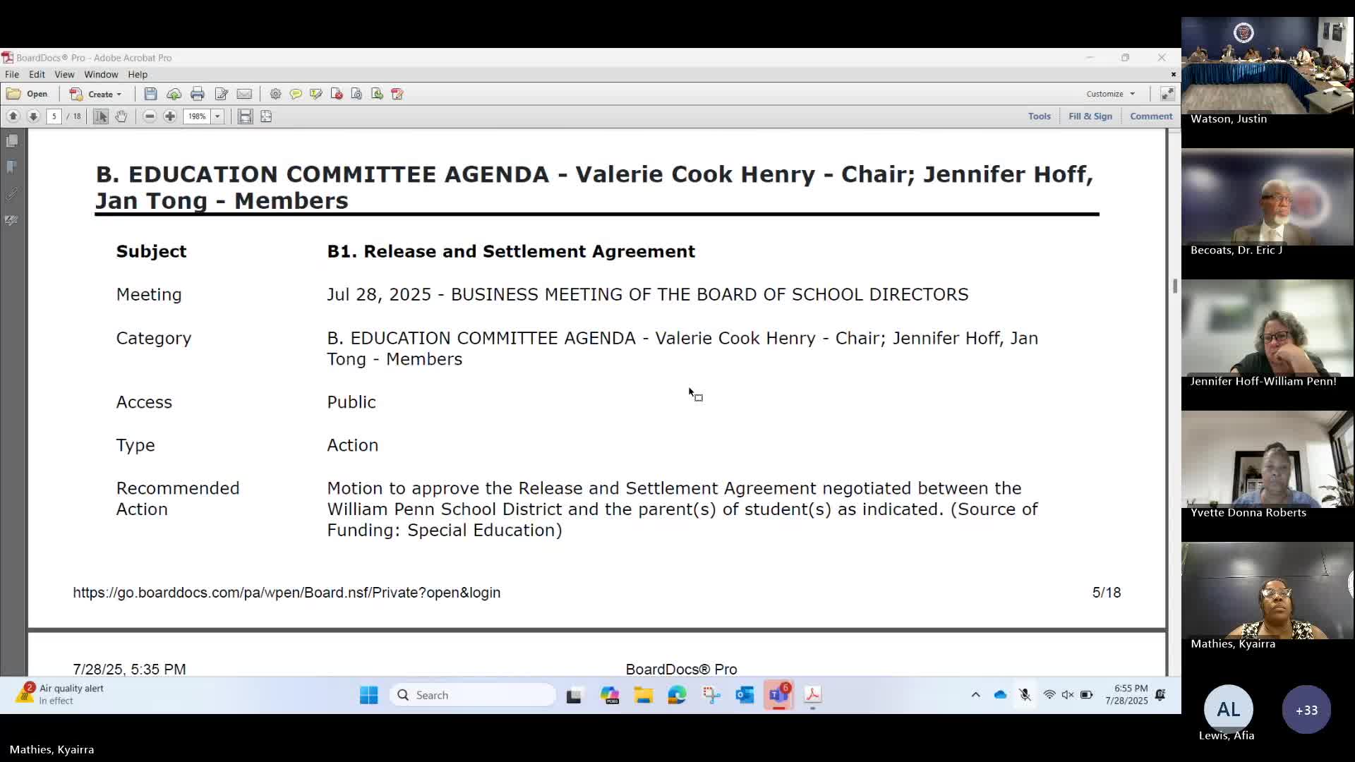 Board approves multiple special-education and student-services contracts for 2025-26, including Holcomb and legal services