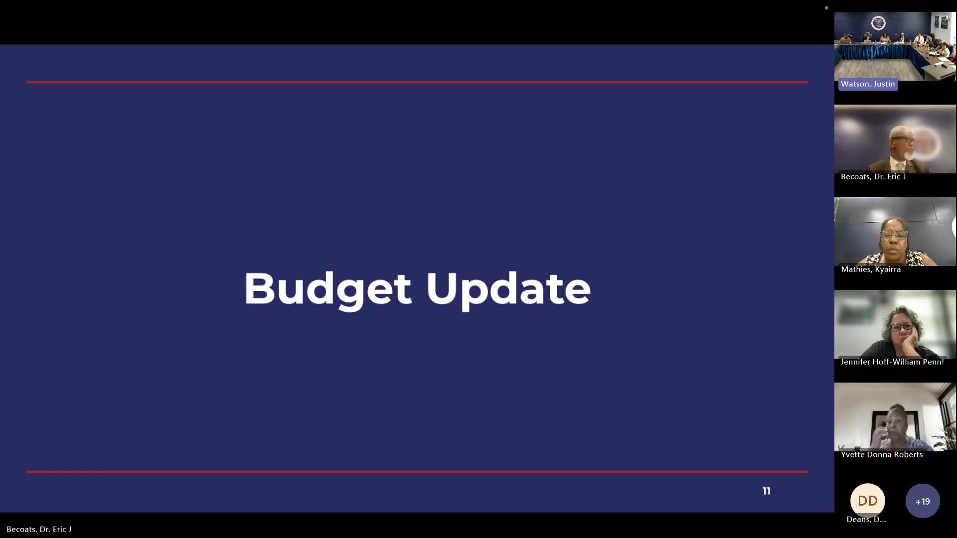 William Penn leaders say federal hold on some Title funds lifted but state allocation still unclear; $10 million TRAN may run out by October