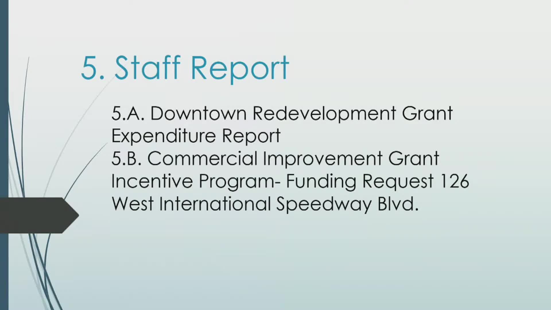 Downtown redevelopment fund nearly spent; board hears Delta West tax‑increment repayment plan
